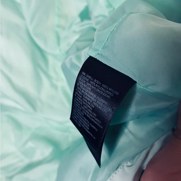 The North Face Women's Navy and Mint Shell Jacket Size XL - Picture 9 of 11